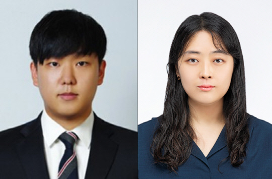 심가용(오른쪽) 교수(교신저자)와 강성택 졸업생(1저자)  [숭실대 제공]